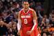BOSTON, MA - MARCH 24: Jared Sullinger #0 of the Ohio State Buckeyes reacts after a play against the Syracuse Orange during the 2012 NCAA Men's Basketball East Regional Final at TD Garden on March 24, 2012 in Boston, Massachusetts. (Photo by Jim Rogash/Getty Images)