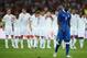 KIEV, UKRAINE - JUNE 24: Mario Balotelli of Italy walks towards the penalty spot in the shootout during the UEFA EURO 2012 quarter final match between England and Italy at The Olympic Stadium on June 24, 2012 in Kiev, Ukraine. (Photo by Laurence Griffiths/Getty Images)