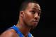 NEW YORK, NY - MARCH 28: Dwight Howard #12 of the Orlando Magic looks on against the New York Knicks at Madison Square Garden on March 28, 2012 in New York City. NOTE TO USER: User expressly acknowledges and agrees that, by downloading and/or using this Photograph, user is consenting to the terms and conditions of the Getty Images License Agreement. (Photo by Chris Trotman/Getty Images)