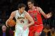 LOS ANGELES, CA - DECEMBER 25: Pao Gasol #16 of the Los Angeles Lakers drives against Joakim Noah #13 of the Chicago Bulls at Staples Center on December 25, 2011 in Los Angeles, California. NOTE TO USER: User expressly acknowledges and agrees that, by downloading and or using this photograph, User is consenting to the terms and conditions of the Getty Images License Agreement. (Photo by Lisa Blumenfeld/Getty Images)