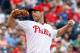 PHILADELPHIA - JUNE 24: Starting pitcher Cliff Lee #33 of the Philadelphia Phillies throws a pitch during game two of an interleague game against the Tampa Bay Rays at Citizens Bank Park on June 24, 2012 in Philadelphia, Pennsylvania. (Photo by Hunter Martin/Getty Images)