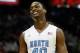 ATLANTA, GA - MARCH 09: Harrison Barnes #40 of the North Carolina Tar Heels reacts during their gam against the Maryland Terrapins during the Quarterfinals of the 2012 ACC Men's Basketball Conferene Tournament at Philips Arena on March 9, 2012 in Atlanta, Georgia. (Photo by Streeter Lecka/Getty Images)