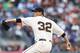 Ryan Vogelsong threw seven shutout innings against the Dodgers on Tuesday night.