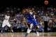 NEW ORLEANS, LA - APRIL 02: Thomas Robinson #0 of the Kansas Jayhawks and Michael Kidd-Gilchrist #14 of the Kentucky Wildcats go after a loose ball in the first half in the National Championship Game of the 2012 NCAA Division I Men's Basketball Tournament at the Mercedes-Benz Superdome on April 2, 2012 in New Orleans, Louisiana. (Photo by Jeff Gross/Getty Images)
