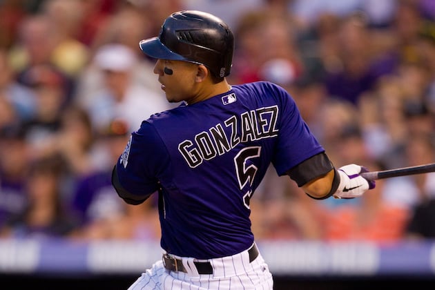 Rockies GM O'Dowd: 'We're Not Trading Carlos Gonzalez'