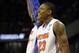 OMAHA, NE - MARCH 18: Bradley Beal #23 of the Florida Gators smiles on the bench late in the second half against the Norfolk State Spartans during the third round of the 2012 NCAA Men's Basketball Tournament at CenturyLink Center on March 18, 2012 in Omaha, Nebraska. (Photo by Doug Pensinger/Getty Images)
