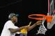 ATLANTA, GA - MARCH 25: Michael Kidd-Gilchrist #14 of the Kentucky Wildcats celebrates by cutting the net after their 82 to 70 win over the Baylor Bears during the 2012 NCAA Men's Basketball South Regional Final at the Georgia Dome on March 25, 2012 in Atlanta, Georgia. (Photo by Kevin C. Cox/Getty Images)