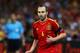 DONETSK, UKRAINE - JUNE 27: Andres Iniesta of Spain in action during the UEFA EURO 2012 semi final match between Portugal and Spain at Donbass Arena on June 27, 2012 in Donetsk, Ukraine. (Photo by Martin Rose/Getty Images)