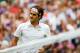 LONDON, ENGLAND - JUNE 27: Roger Federer of Switzerland looks on during his Gentlemen's Singles second round match against Fabio Fognini of Italy on day three of the Wimbledon Lawn Tennis Championships at the All England Lawn Tennis and Croquet Club on June 27, 2012 in London, England. (Photo by Paul Gilham/Getty Images)