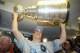 TAMPA, FL - JUNE 7: Vincent Lecavalier #4 of the Tampa Bay Lightning raises the the Stanley Cup over his head in the locker room after the victory over the Calgary Flames in Game seven of the NHL Stanley Cup Finals on June 7, 2004 at the St. Pete Times Forum in Tampa, Florida. The Lightning defeated the Flames 2-1. (Photo by Elsa/Getty Images)