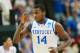 ATLANTA, GA - MARCH 25: Michael Kidd-Gilchrist #14 of the Kentucky Wildcats clelebrates a three-pointer against the Baylor Bears in the first half during the 2012 NCAA Men's Basketball South Regional Final at the Georgia Dome on March 25, 2012 in Atlanta, Georgia. (Photo by Kevin C. Cox/Getty Images)