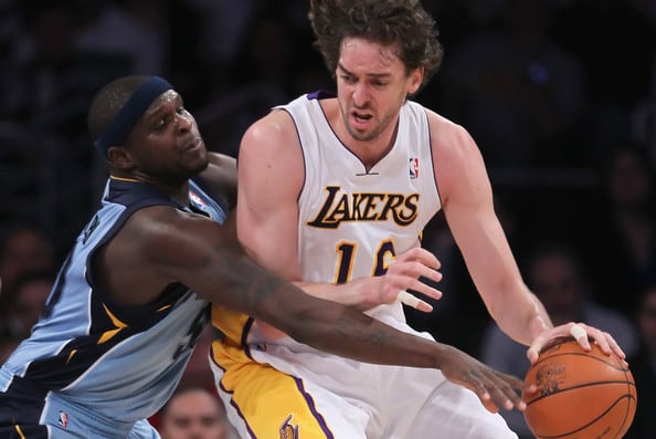 Los Angeles Lakers: Why Pau Gasol Should Be Traded for Grizzlies' Zach Randolph