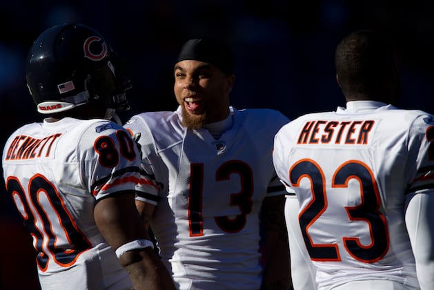 Chicago Bears: Projecting 2012 Stat Totals for All Wide Receivers