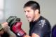 MONTREAL, CANADA - JUNE 27: Patrick Cote trains with a sparring partner during a public training session on June 27, 2012 in Montreal, Quebec, Canada. (Photo by Richard Wolowicz/Getty Images for Zuffa)