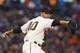 Bumgarner threw his first complete game shutout Thursday night.