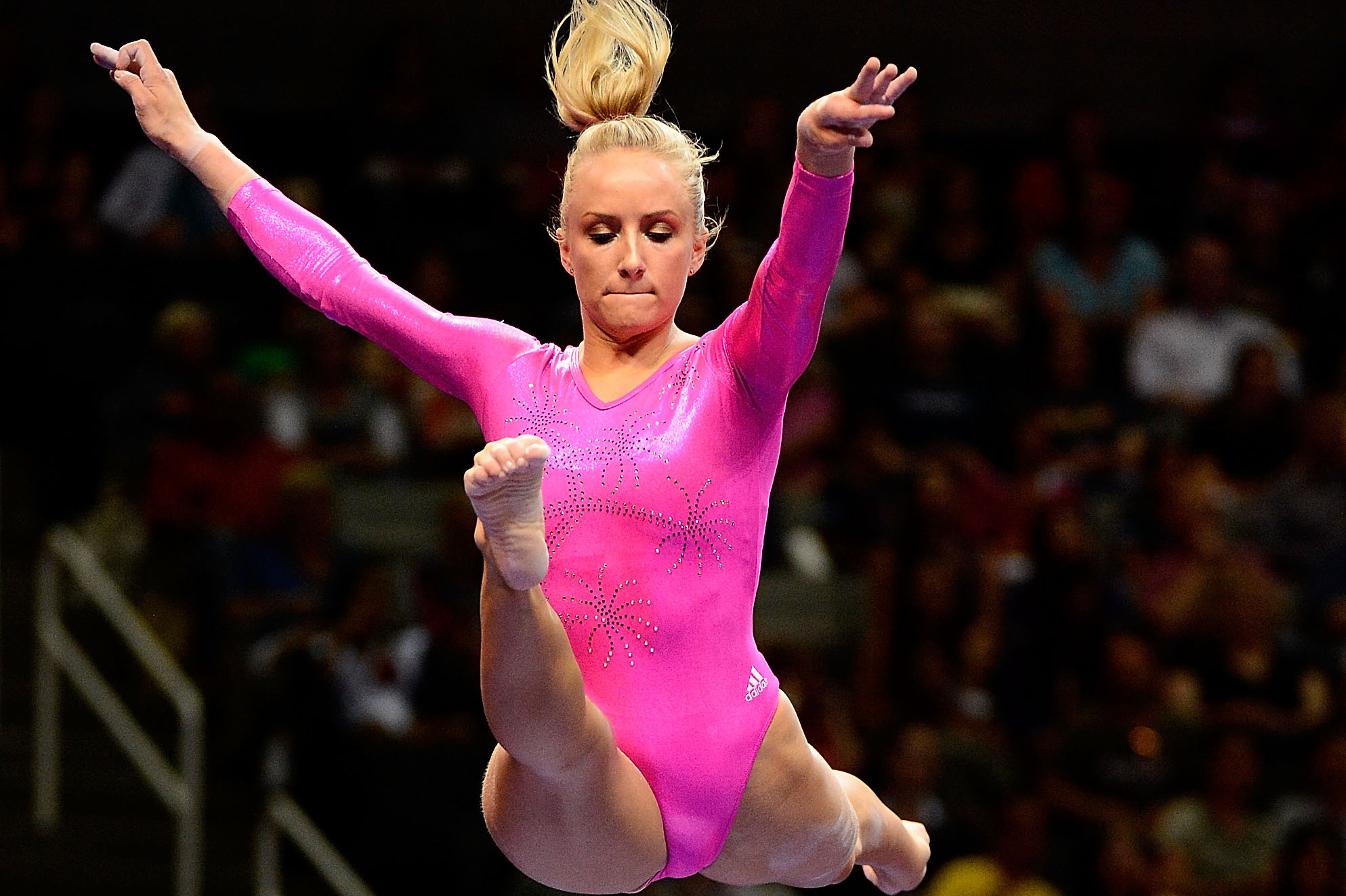 Us Olympic Womens Gymnastics Team Say Goodbye To Nastia Liukin On 