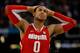 NEW ORLEANS, LA - MARCH 31: Jared Sullinger #0 of the Ohio State Buckeyes reacts after the Buckeyes lose to the Kansas Jayhawks 64-62 during the National Semifinal game of the 2012 NCAA Division I Men's Basketball Championship at the Mercedes-Benz Superdome on March 31, 2012 in New Orleans, Louisiana. (Photo by Chris Graythen/Getty Images)