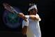 LONDON, ENGLAND - JUNE 30: Juan Martin Del Potro of Argentina in action during his Gentlemen's Singles third round match against Kei Nishikori of Japan on day six of the Wimbledon Lawn Tennis Championships at the All England Lawn Tennis and Croquet Club at Wimbledon on June 30, 2012 in London, England. (Photo by Clive Rose/Getty Images)