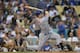 LOS ANGELES, CA - JUNE 28: David Wright #5 of the New York Mets hits a solo homerun in the fourth inning during the MLB game against the Los Angeles Dodgers at Dodger Stadium on June 28, 2012 in Los Angeles, California. (Photo by Victor Decolongon/Getty Images)