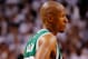 MIAMI, FL - JUNE 09: Ray Allen #20 of the Boston Celtics looks on in the fourth quarter while taking on the Miami Heat in Game Seven of the Eastern Conference Finals in the 2012 NBA Playoffs on June 9, 2012 at American Airlines Arena in Miami, Florida. NOTE TO USER: User expressly acknowledges and agrees that, by downloading and or using this photograph, User is consenting to the terms and conditions of the Getty Images License Agreement. (Photo by Mike Ehrmann/Getty Images)