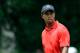 BETHESDA, MD - JULY 01: Tiger Woods walks to the tee box on the third hole during the Final Round of the AT&T National at Congressional Country Club on July 1, 2012 in Bethesda, Maryland. (Photo by Patrick McDermott/Getty Images)