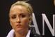 ST. LOUIS, MO - JUNE 8: Nastia Luikin looks on during the Senior Women's competition on day two of the Visa Championships at Chaifetz Arena on June 8, 2012 in St. Louis, Missouri. (Photo by Dilip Vishwanat/Getty Images)