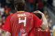 MADRID, SPAIN - SEPTEMBER 16: Pau Gasol (L) and Jose Calderon of Spain comfort eachother after loosing the FIBA Eurobasket 2007 final match between Spain and Russia at the Palacio de Deportes Felipe II on September 16, 2007 in Madrid, Spain. (Photo by Jasper Juinen/Getty Images)