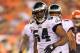 CINCINNATI - AUGUST 20: Brandon Graham #54 of the Philadelphia Eagles celebrates after making a tackle during the NFL preseason game against the Cincinnati Bengals at Paul Brown Stadium on August 20, 2010 in Cincinnati, Ohio. (Photo by Andy Lyons/Getty Images)