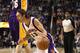 PHOENIX - JANUARY 05: Steve Nash #13 of the Phoenix Suns drives the ball past Pau Gasol #16 of the Los Angeles Lakers during the NBA game at US Airways Center on January 5, 2011 in Phoenix, Arizona. NOTE TO USER: User expressly acknowledges and agrees that, by downloading and or using this photograph, User is consenting to the terms and conditions of the Getty Images License Agreement. (Photo by Christian Petersen/Getty Images)