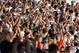 FORT COLLINS, CO - OCTOBER 15: The fans of the Colorado State Rams celebrate a touchdown against the Boise State Broncos at Sonny Lubick Field at Hughes Stadium on October 15, 2011 in Fort Collins, Colorado. The Broncos defeated the Rams 63-13. (Photo by Doug Pensinger/Getty Images)