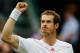 LONDON, ENGLAND - JULY 03: Andy Murray of Great Britain celebrates winning his Gentlemen's Singles fourth round match against Marin Cilic of Croatia on day eight of the Wimbledon Lawn Tennis Championships at the All England Lawn Tennis and Croquet Club on July 3, 2012 in London, England. (Photo by Paul Gilham/Getty Images)