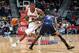 ATLANTA, GA - FEBRUARY 08: Joe Johnson #2 of the Atlanta Hawks drives past against Darren Collison #2 of the Indiana Pacers at Philips Arena on February 8, 2012 in Atlanta, Georgia. NOTE TO USER: User expressly acknowledges and agrees that, by downloading and or using this photograph, User is consenting to the terms and conditions of the Getty Images License Agreement. (Photo by Kevin C. Cox/Getty Images)