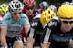 Sylvain Chavanel rides alongside Team Sky's Bradley Wiggins (AFP)