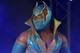 DURBAN, SOUTH AFRICA - JULY 08: WWE Superstar Sin Cara is introduced during the WWE Smackdown Live Tour at Westridge Park Tennis Stadium on July 08, 2011 in Durban, South Africa. (Photo by Steve Haag/Gallo Images/Getty Images)