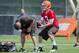 BEREA, OH - MAY 12: Quarterback Brandon Weeden #3 of the Cleveland Browns during the second day of minicamp at Cleveland Browns training facility on May 12, 2012 in Berea, Ohio. (Photo by Jason Miller/Getty Images)