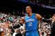 ATLANTA, GA - APRIL 22: Dwight Howard #12 of the Orlando Magic reacts after being called for a technical foul against the Atlanta Hawks during Game Three of the Eastern Conference Quarterfinals in the 2011 NBA Playoffs at Philips Arena on April 22, 2011 in Atlanta, Georgia. (Photo by Kevin C. Cox/Getty Images)