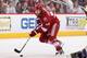 Chipchura attacks the net against the Predators during the 2012 NHL playoffs.