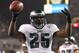 SEATTLE - DECEMBER 01: Running back LeSean McCoy #25 of the Philadelphia Eagles reacts after scoring a touchdown against the Seattle Seahawks at CenturyLink Field on December 1, 2011 in Seattle, Washington. (Photo by Otto Greule Jr/Getty Images)