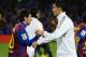 BARCELONA, SPAIN - JANUARY 25: Lionel Messi of FC Barcelona (L) shakes hands with Cristiano Ronaldo of Real Madrid prior to the Copa del Rey quarter final second leg match between FC Barcelona and Real Madrid at Camp Nou on January 25, 2012 in Barcelona, Spain. (Photo by David Ramos/Getty Images)