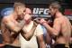LAS VEGAS, NV - JULY 6: (L-R) Opponents John Alessio and Shane Roller face off during the UFC 148 Weigh In at the Mandalay Bay Events Center on July 6, 2012 in Las Vegas, Nevada. (Photo by Josh Hedges/Zuffa LLC/Zuffa LLC via Getty Images)