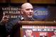 NEW YORK - MARCH 06: UFC president Dana White speaks at a press conference at Radio City Music Hall on March 06, 2012 in New York City. UFC announced that their third event on the FOX network will take place on Saturday, May 5 from the IZOD Center in East Rutherford, N.J.. (Photo by Michael Nagle/Getty Images)