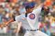 CHICAGO, IL - JUNE 30: Matt Garza #22 of the Chicago Cubs throws a pitch during the game against the Houston Astros at Wrigley Field on June 30, 2012 in Chicago, Illinois. (Photo by Scott Halleran/Getty Images)