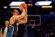 ORLANDO, FL - FEBRUARY 25: Ryan Anderson of the ORlando Magic competes during the Foot Locker Three-Point Contest part of 2012 NBA All-Star Weekend at Amway Center on February 25, 2012 in Orlando, Florida. NOTE TO USER: User expressly acknowledges and agrees that, by downloading and or using this photograph, User is consenting to the terms and conditions of the Getty Images License Agreement. (Photo by Mike Ehrmann/Getty Images)