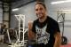 SACRAMENTO, CA - JUNE 26: Chad Mendes shows his fist after he worked out for the media during the Team Alpha Male Media Open Workout at Ultimate Fitness Gym on June 26, 2012 in Sacramento, California. (Photo by Thearon W. Henderson/Getty Images)