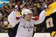 BOSTON, MA - APRIL 21: Jay Beagle #83 of the Washington Capitals celebrates his goal at 14:27 of the second period against the Boston Bruins in Game Five of the Eastern Conference Quarterfinals during the 2012 NHL Stanley Cup Playoffs at TD Garden on April 21, 2012 in Boston, Massachusetts. (Photo by Bruce Bennett/Getty Images)