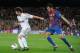 BARCELONA, SPAIN - APRIL 21: Esteban Granero (L) of Real Madrid CF is challenged by Sergio Busquets of FC Barcelona during the La Liga match between FC Barcelona and Real Madrid CF at Camp Nou on April 21, 2012 in Barcelona, Spain. (Photo by Denis Doyle/Getty Images)