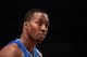 NEW YORK, NY - MARCH 28: Dwight Howard #12 of the Orlando Magic looks on against the New York Knicks at Madison Square Garden on March 28, 2012 in New York City. NOTE TO USER: User expressly acknowledges and agrees that, by downloading and/or using this Photograph, user is consenting to the terms and conditions of the Getty Images License Agreement. (Photo by Chris Trotman/Getty Images)