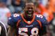 DENVER, CO - OCTOBER 9: Von Miller #58 of the Denver Broncos reacts to a play against the San Diego Chargers at Sports Authority Field at Mile High on October 9, 2011 in Denver, Colorado. (Photo by Bart Young/Getty Images)