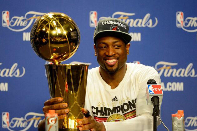 Miami Heat's Dwayne Wade Healing in More Ways Than One