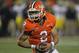 CHAMPAIGN, IL - NOVEMBER 12: Nathan Scheelhaase #2 of the Illinois Fighting Illini runs for a touchown against the Michigan Wolverines at Memorial Stadium on November 12, 2011 in Champaign, Illinois. Michigan defeated Illinois 31-14. (Photo by Jonathan Daniel/Getty Images)
